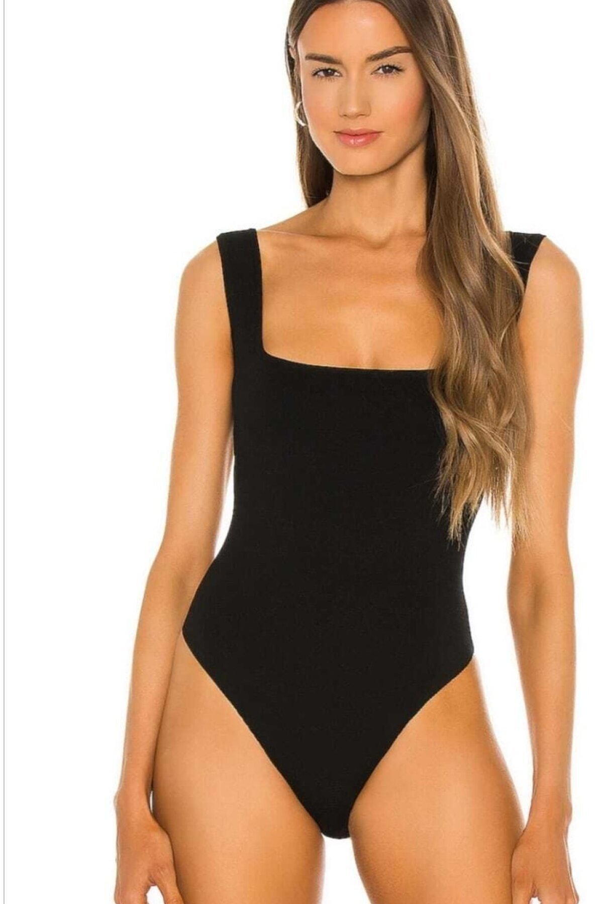 Zagrep Siyah S F R Kol S Rt Ve N Dekolteli Pek Jarse Bodysuit Elbisebul