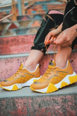 Hardal Renz Sarı Tabanlı Spor Ayakkabı