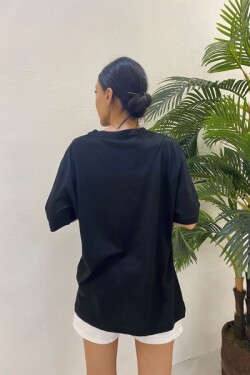 Siyah Basic T Shirt