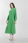 Yeşil Uzun Kol Elbise