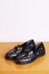 Siyah Desenli Ayakkabı