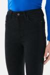 Siyah Yüksek Bel Skinny Jean Pantolon