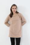 Bej Kolyeli Tunik
