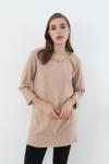 Bej Kolyeli Tunik