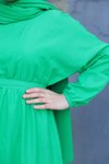 Yeşil Mevlana Çan Elbise