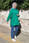Benetton Soul Gömlek Yaka Ceket Tunik