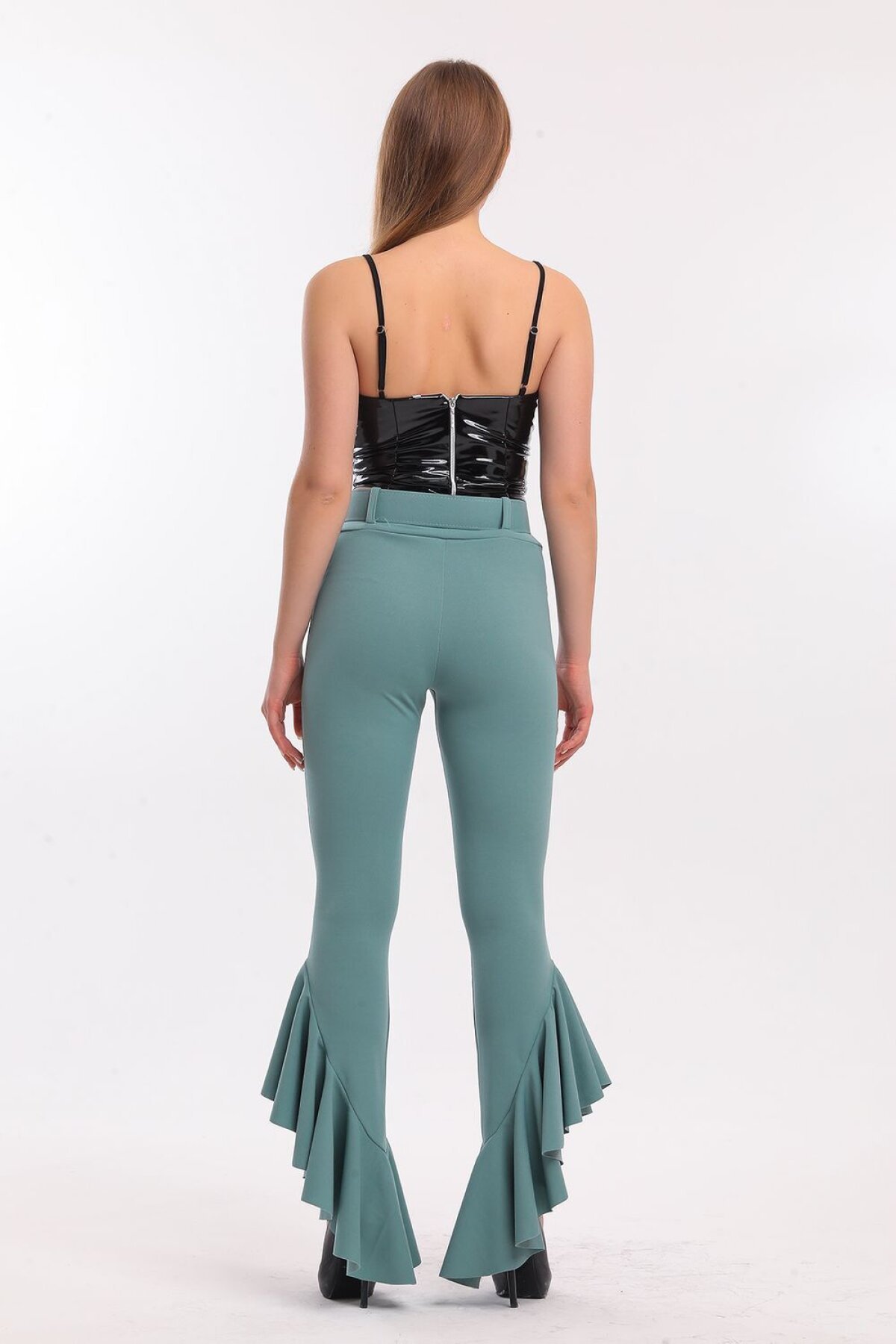 Double Layered Bell Bottom Pants