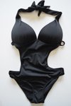 Black Half Padded Swimsuit