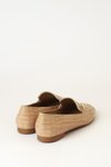 Nut Kroko Tokalı Bej Ayakkabı