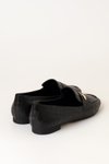 Siyah Kroko Tokalı Ayakkabı