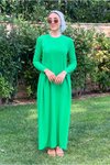 Benetton Jakar Detaylı Elbise