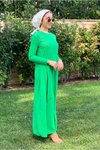 Benetton Jakar Detaylı Elbise