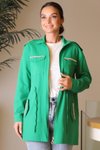 Benetton Fermuarlı Cepleri Taşlı Ceket