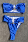 Saks Mavisi Gemilla Dalyan Bikini Takım