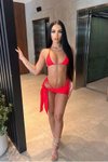Kırmızı Dubsia Bikini Pareo Set