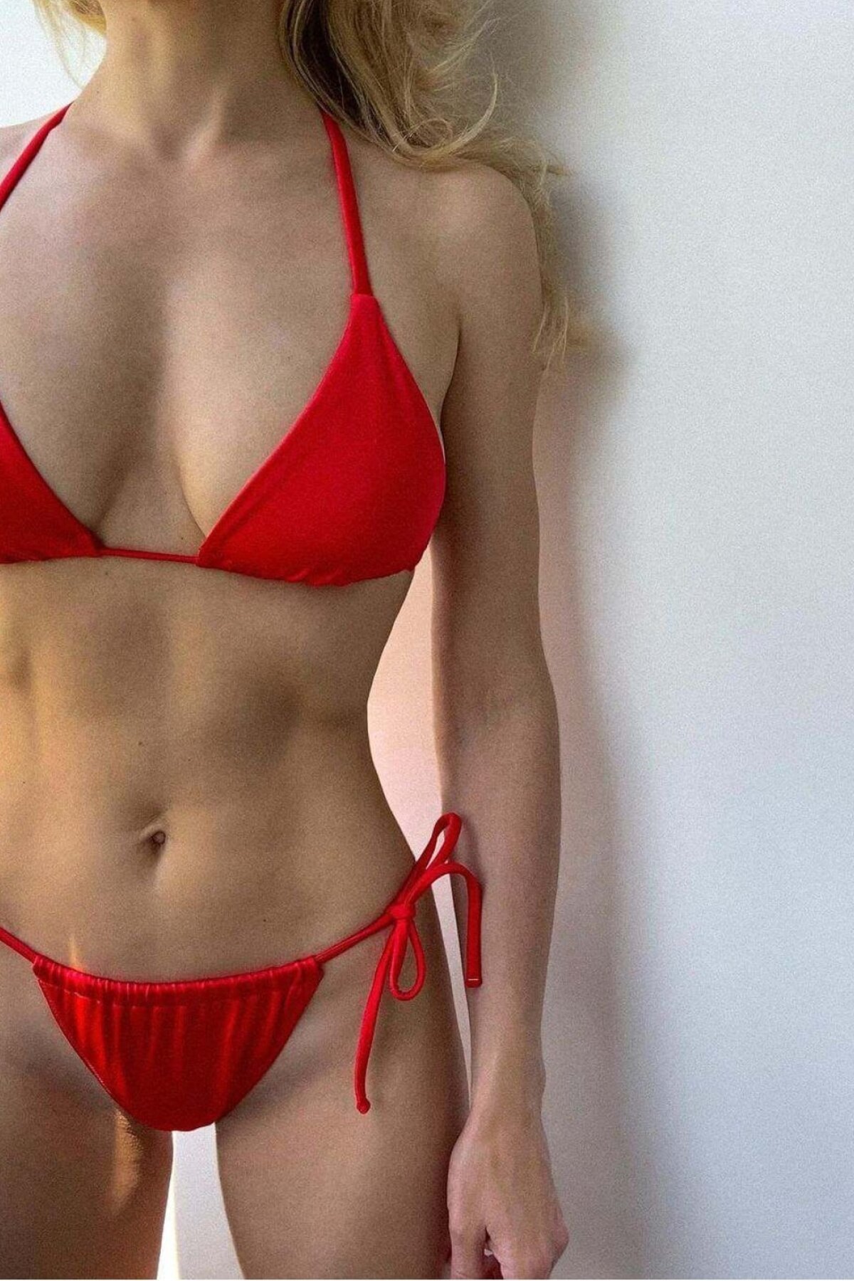 Nuriçgiyim Kırmızı Waters Bikini Takım