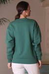 Yeşil Uzun Kollu Sweatshirt