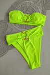 Neon Yeşil Dalyan Bikini Set