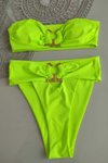 Neon Yeşil Dalyan Bikini Set