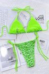 Yeşil Leopar Zeobriya Bikini Set