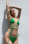 Yeşil Sheyeşils Bikini Takım