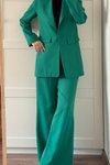 Benetton Uzun Bol Paça Takım Elbise