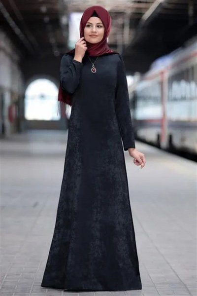 Siyah Esin Elbise