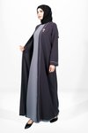 Füme Abaya İkili Takım