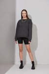 Antrasit Basic Sweatshirt