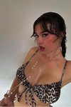 Leopar Viness Desenli Bikini Takım