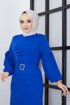 Saks İnci Krep Elbise