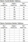 İndigo İnci Detaylı Takım