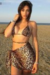 Leopar Clarassi Bikini Pareo Set