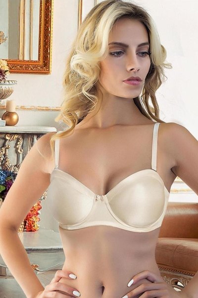 Beyaz Sue Strapless Form Minimizer Sütyen