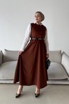 Kahve Melisa Etekli Takım