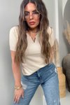 Mavi Yırtık Detaylı Mom's Jean Pantolon