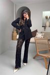 Siyah Mass Basic Blazer Ceket