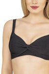 Siyah Toparlayıcı Bağlama Detaylı Bikini Takım