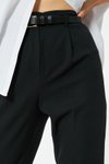 Siyah Dar Paça Pantolon