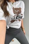 Ekru Teddy Le Chic Tshirt