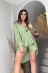 Mint Massi Model Oversize Şortlu Takım