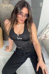 Siyah Mayo Kumaş Silikon Baskı Crop