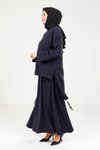 Lacivert Tunik Etek