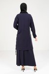 Lacivert Tunik Etek