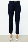 Lacivert Köprülü Dar Paça Pantolon