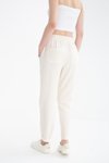 Natural Beli Lastikli Pantolon