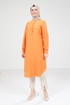 تونيك طويل برتقالي محتشم