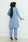 Bebe Mavisi Oversize İkili Takım