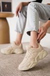 Bej Ortopedik Sneaker Spor Ayakkabı