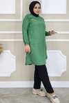 Benetton Aller Ve Taş Detaylı Tunik